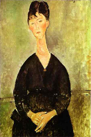Cafe Singer - Amedeo Modigliani Paintings